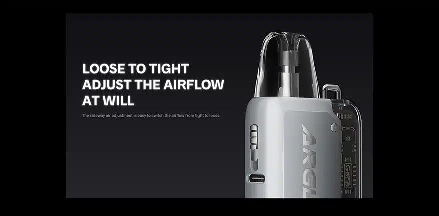 VOOPOO Argus P1 Pod Kit Airflow VOOPOO Argus P1 Pod Kit Airflow