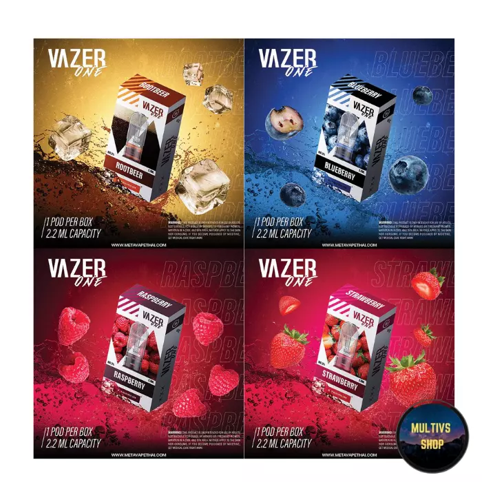 หัวพอตน้ำยา Vazer one 4 กลิ่น