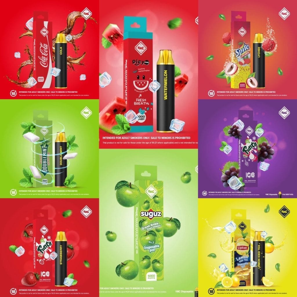 VMC 5000 Puffs กลิ่นไหนหอม
