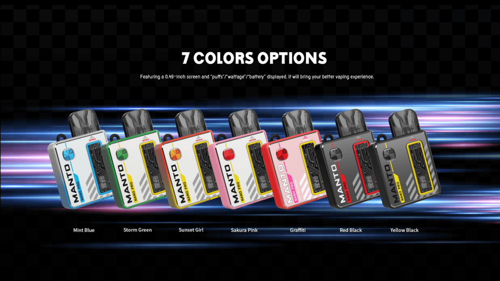 manto nano pro Color