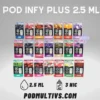 หัวพอต INFY PLUS 2.5 ML หัวใส