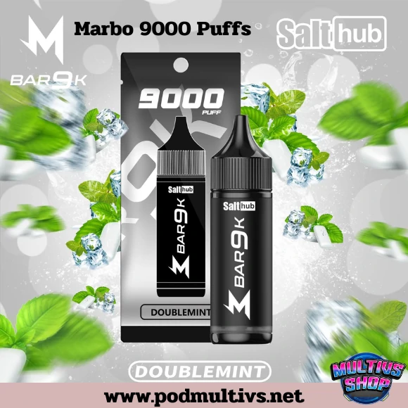Marbo Bar 9000 Puffs Doublemint ดับเบิ้ลมินต์