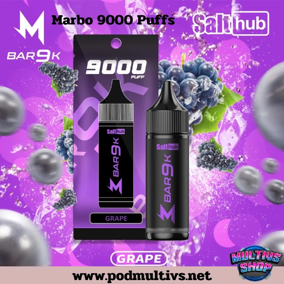 Marbo Bar 9000 Puffs Grape องุ่น