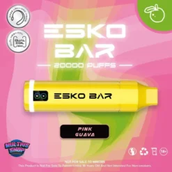 Esko Bar 20000 Puffs Pink Guava ฝรั่งชมพู