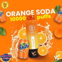 Pop Up Vc 10000 Puffs Orange Soda ส้มโซดา