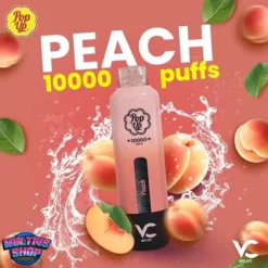 Pop Up Vc 10000 Puffs Peach พีช