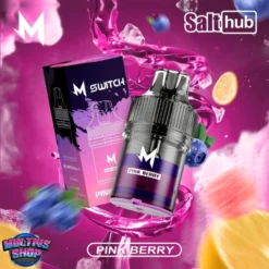 หัวพอต M Switch 15000 Puffs Pink Berry กลิ่นพิงค์เบอร์รี