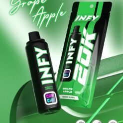 INFY 20K Grape Apple องุ่นผสมแอปเปิล กลิ่นชัด ควันแน่น