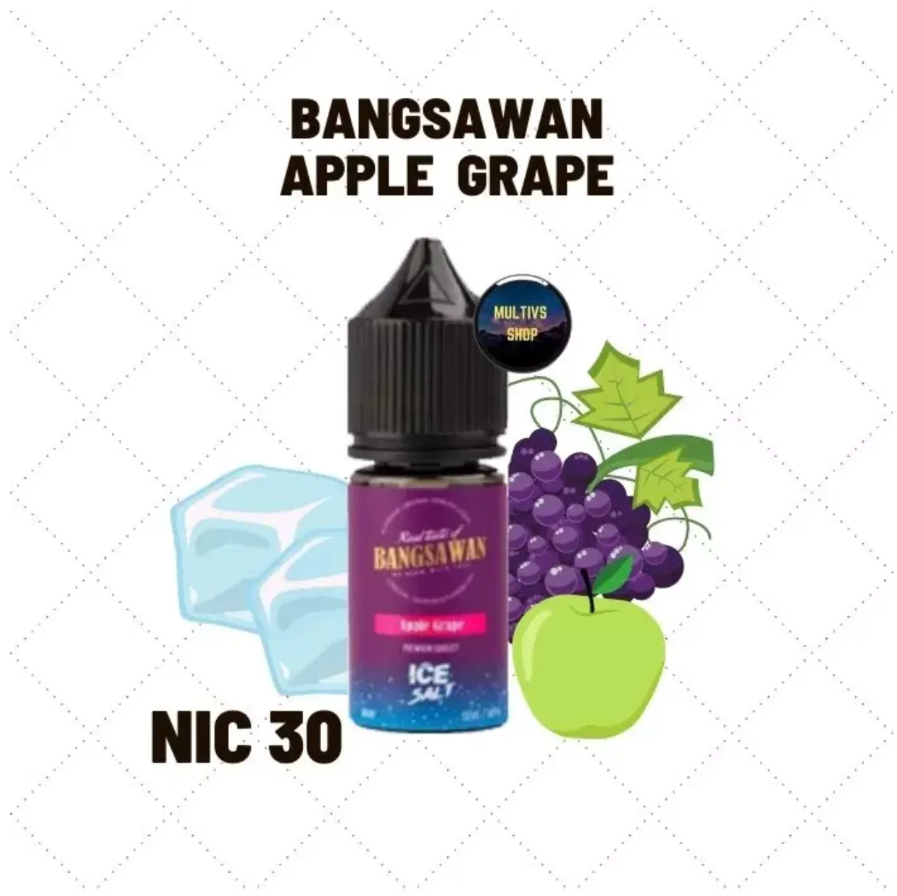 bangsawan salt nic น้ำยาฟรุตตี้จากผลไม้มาเลย์