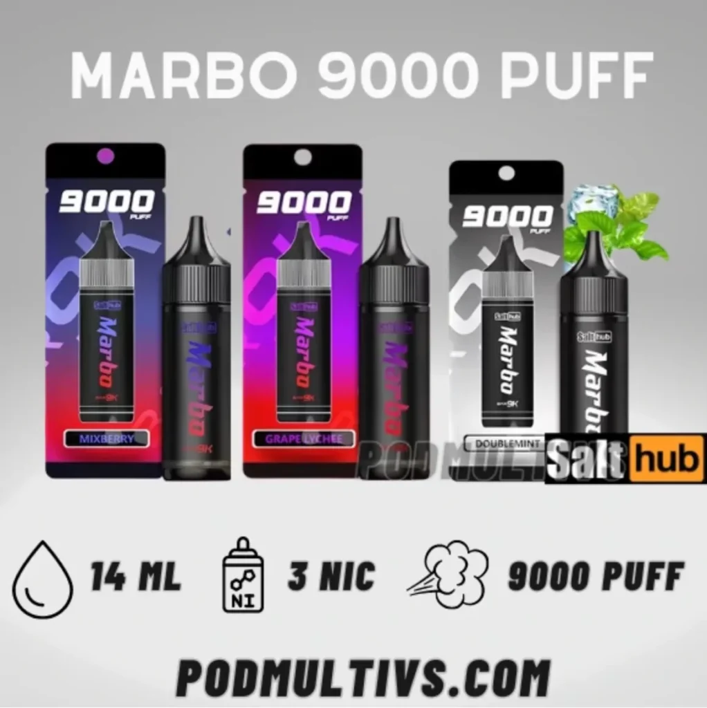 marbo 9000 puffs ตัวเริ่มต้นยอดฮิตตลอดกาล